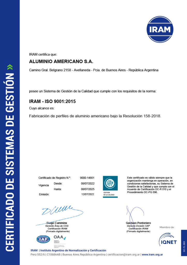 iram 9001